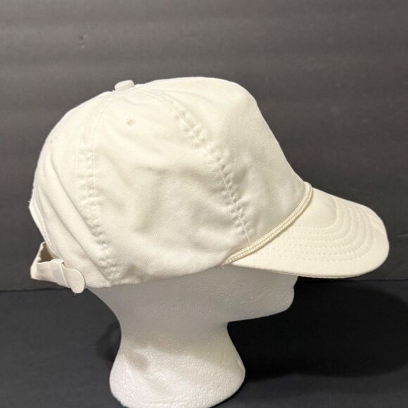 Vtg Disney Baseball Cap OS White Mickey Mouse Adjustable Hat USA Rare Disneyland main image 9
